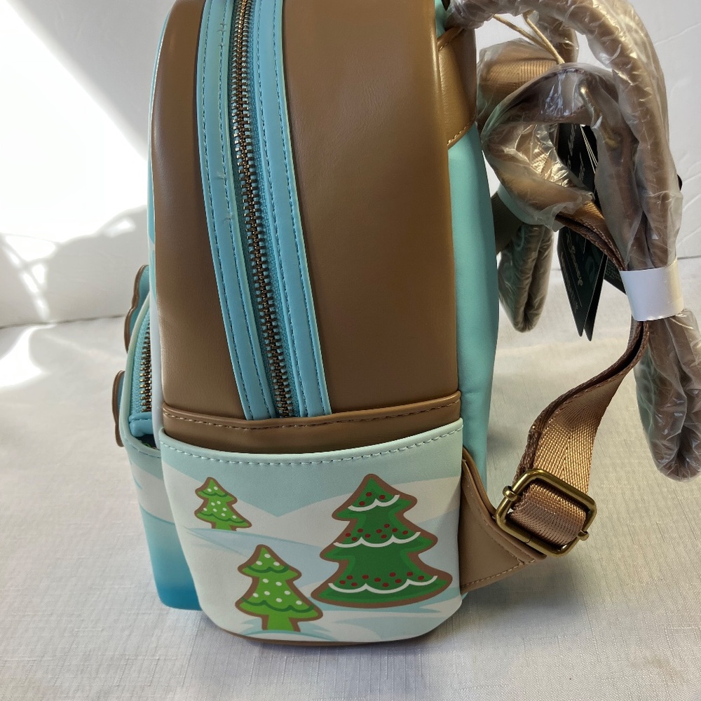 NWT Loungefly Mickey & Friends Holiday Collection Scented Backpack - Picture 9 of 15